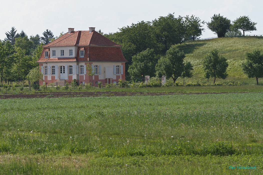 Das Jagdschlößchen von der Rückseite